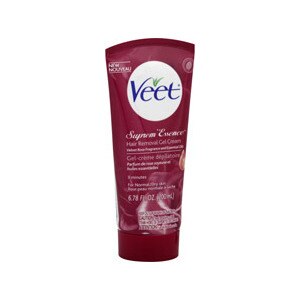 Veet Hair Removal Gel Cream for Normal/Dry Skin Velvet Rose Fragrance & Essential Oils