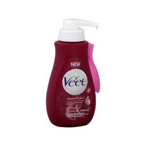 Veet Hair Removal Gel Cream for Normal/Dry Skin Velvet Rose Fragrance & Essential Oils