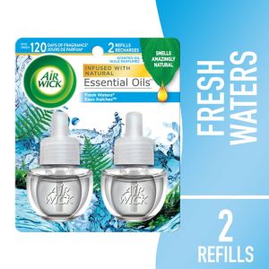 Air Wick Scented Oil-Twin Refill Fresh Waters