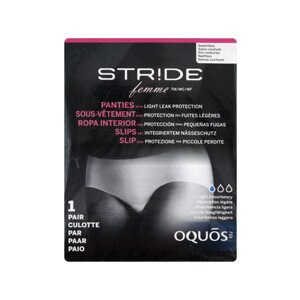 Stride Femme Light Absorbency Seemless Panties L Black