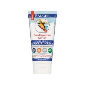 Badger Broad Spectrum Sport Sunscreen Unscented SPF 35