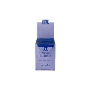 Eo Sanitizing Hand Wipes Organic Lavender
