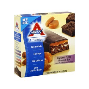 Atkins Caramel Fudge Brownie Bar