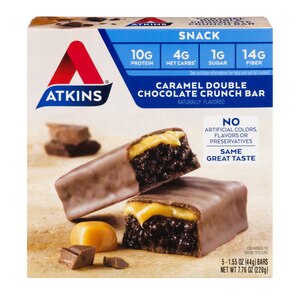 Atkins Advantage Caramel Double Chocolate Crunch Bar