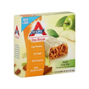 Atkins Day Break Apple Crisp Bar