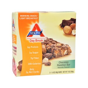 Atkins Day Break Chocolate Hazelnut Bars