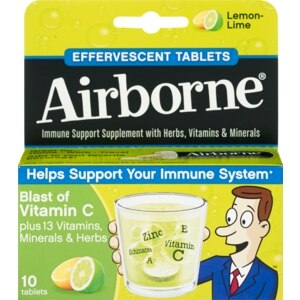 Airborne® Effervescent Tablets Lemon-Lime