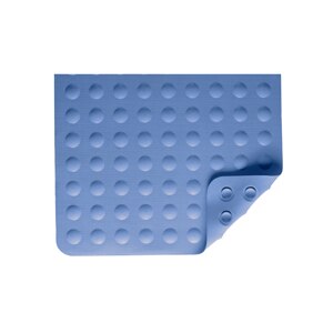 Nova Rubber Bath Mat, Blue
