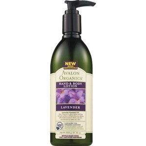 Avalon Organics Hand and Body Lotion Lavender, 12 OZ