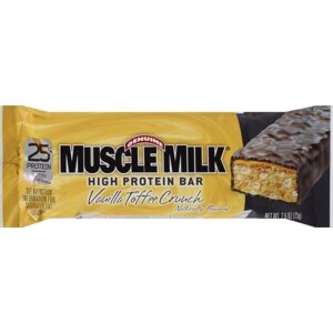 Muscle Milk Vanilla Toffee Crunch High Protein Bar