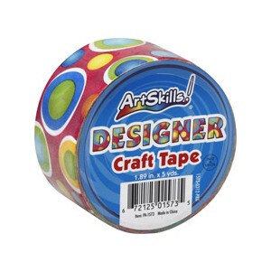 Art Skills Designer Craft Tape, Dots