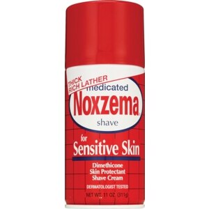 Noxzema Medicated Shave Cream for Sensitive Skin