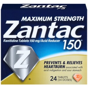 Zantac 150 Maximum Strength Tablets