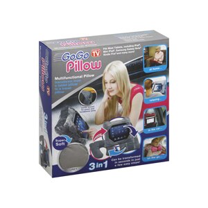 GoGo Pillow Multifunctional Pillow, Grey
