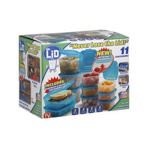 Mr. Lid Attached Lid Design Containers