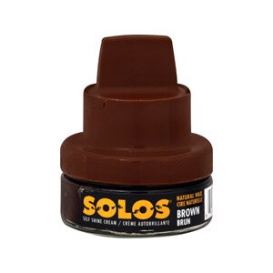 Solos - Cera natural en crema autobrillante, marrón