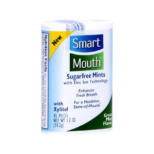 Smartmouth Sugarfree Mints Mint Flavor