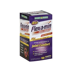 Flex-A-Min Triple Strength Joint Flex Formula Plus Vitamin D 2000 IU + MSM Tablets