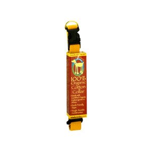 Ruffin'it 100% Organic Cotton Collar Medium Yellow
