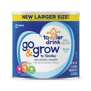 Similac Go & Grow Milk-Based Infant Formula Powder with Iron, 9-24 Months