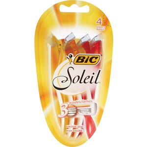 Bic Soleil Shavers For Women Triple Blade Sensitive Skin