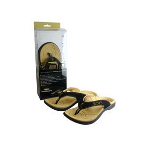 Zori Orthotic Tan Sandals, Size 10