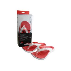 Zori Orthotic Red Sandals, Size 9