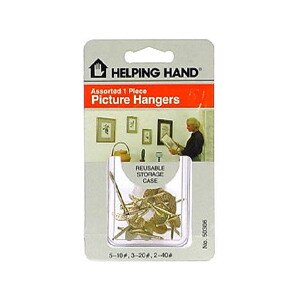Helping Hand Assorted 1 Piece Picture Hangers