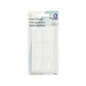Helping Hand Self-Stick Mini Hooks