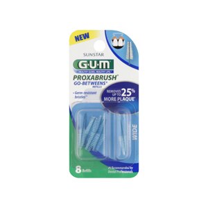GUM Proxabrush Go-Betweens Refills, Wide