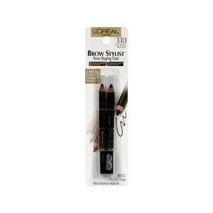 L'Oreal Brow Shaping Duet, Black Brown 330