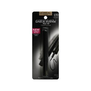 L'oreal Felt Tip Liquid Eyeliner Carbon Black 690