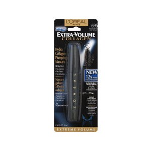L'Oreal Extra-Volume Collagen Waterproof Mascara Blackest Black 695