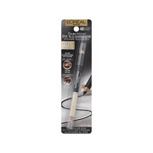 L'Oreal Double Extend Eye Illuminator Eyeliner, Black Crystal 495