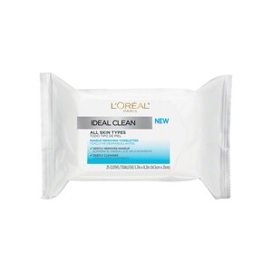 L'Oreal Ideal Clean Makeup Removing Towellettes for All Skin Types