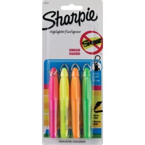 Sharpie Accent Mini Highlighters Assorted Colors