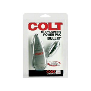 California Exotic Novelties Colt Multi-Speed Power Pak Bullet, Silver