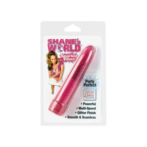 California Exotic Novelties Shane's World Sparkle Vibes, Pink