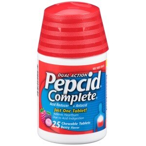 Pepcid Acid Reducer & Antacid Chewable Tablets, Berry Flavor