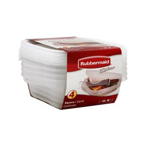 Rubbermaid TakeAlongs 23.5 oz Square Containers + Lids
