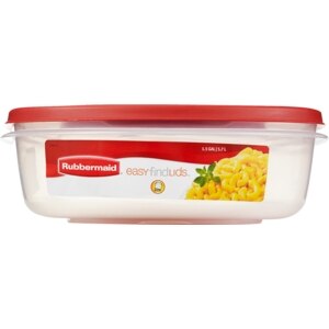 Rubbermaid Easy Find Lids 1.5 Gl Container with Lid