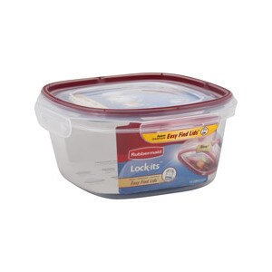 Rubbermaid Lock-Its Easy Find Lids Container 14 Cups