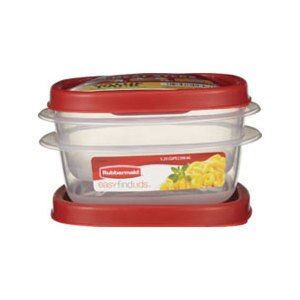 Rubbermaid Easy Find Lids 2 Pack 1.25 Cups Each