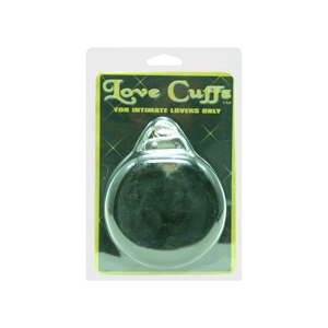 Golden Triangle Furry Love Cuffs, Black