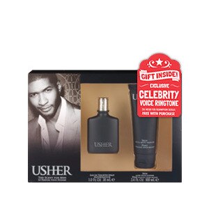Usher HE Gift Set for Men Plus Bonus Celebrity Voice Ring Tone