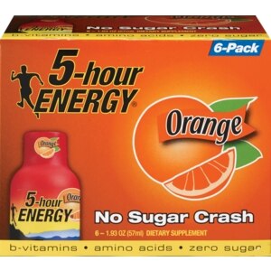 5-Hour Energy Shots Orange Flavor