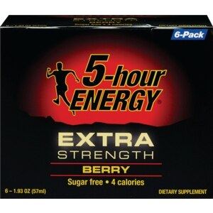 5-Hour Energy Extra Strength Berry 6-Pack
