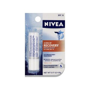 Nivea Kiss of Recovery Medicated Lip Care SPF 15