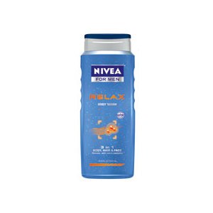 NIVEA FOR MEN RELAX Body Wash 3 in 1 Body, Hair and Face