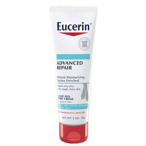 Eucerin Intensive Repair Extra-Enriched Foot Creme, Fragrance Free